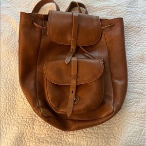 Madewell Leather Transport Rucksack